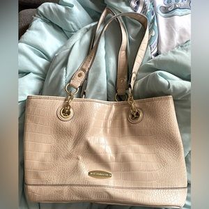 LIZ claiborne Leather chain shoulder handbag